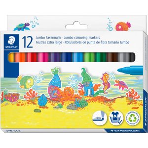 Étui pour stylos à fibres Noris jumbo (25 unités) Étui pour stylos à fibres Noris jumbo (25 unités)