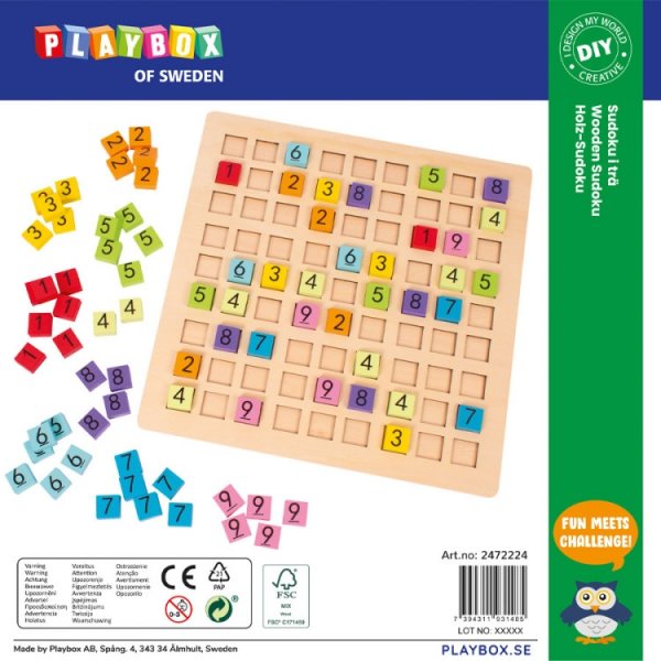 Sudoku, bois
