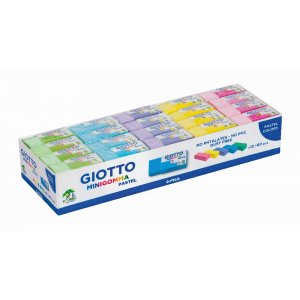 Gomme Giotto Mini Gomma Pastel - Couleur Aléatoire Gomme Giotto Mini Gomma Pastel - Couleur Aléatoire