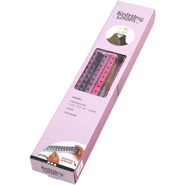 Anneaux à tricoter rectangulaires avec aiguilles et crochets - 4 pcs Anneaux à tricoter rectangulaires avec aiguilles et crochets - 4 pcs