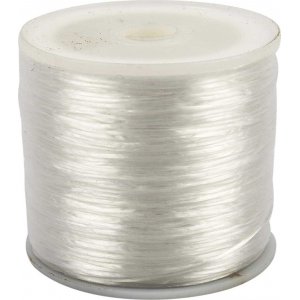 Fil élastique pour bijoux - Ø1 mm - plat - 100 m Fil élastique pour bijoux - Ø1 mm - plat - 100 m