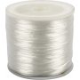 Fil lastique pour bijoux - 1 mm - plat - 100 m