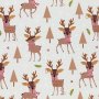 Papier cadeau - bleu glacier - Bambi - 100 m
