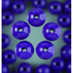 Perles en bois - violet Perles en bois - violet
