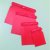 Jeu de spatules 50 / 75 / 100 / 120 mm - plastique rouge, 4 pièces Jeu de spatules 50 / 75 / 100 / 120 mm - plastique rouge, 4 pièces