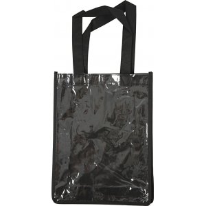 Sac avec façade en plastique - noir Sac avec façade en plastique - noir