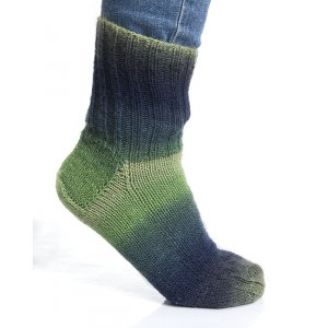 Fil Viking Nordlys 100g - Vert/bleu/jaune (930) Fil Viking Nordlys 100g - Vert/bleu/jaune (930)