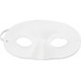 Demi-masque - blanc - 10 pcs