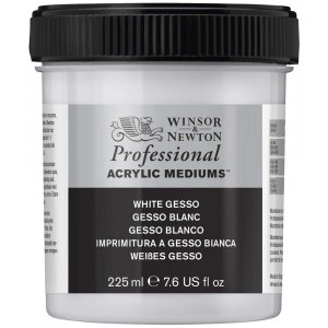 Médium acrylique W&N Professional - Gesso acrylique blanc Médium acrylique W&N Professional - Gesso acrylique blanc