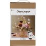Kit DIY Papier Crpe - Bouquet