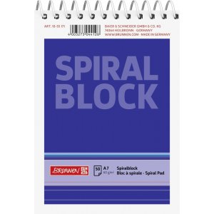 Cahier à spirale - A7 (50 pages) Cahier à spirale - A7 (50 pages)
