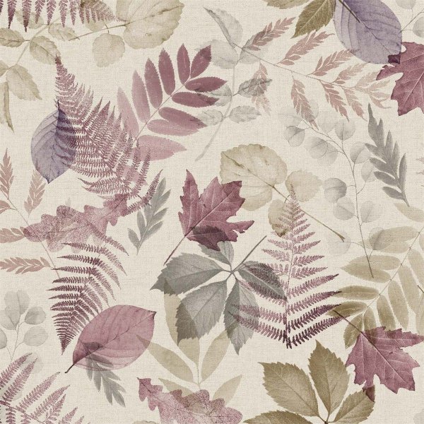 Toile cire textile feuillage chin 6