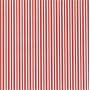 Papier cadeau - rouge/blanc - Rayures - 5 m