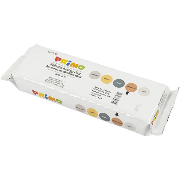 Argile Auto-durcissante - terre cuite - 1000 g