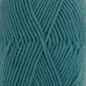 Fil DROPS Merino Extra Fine Uni Color - 50g - Mer du Nord (28) Fil DROPS Merino Extra Fine Uni Color - 50g - Mer du Nord (28)