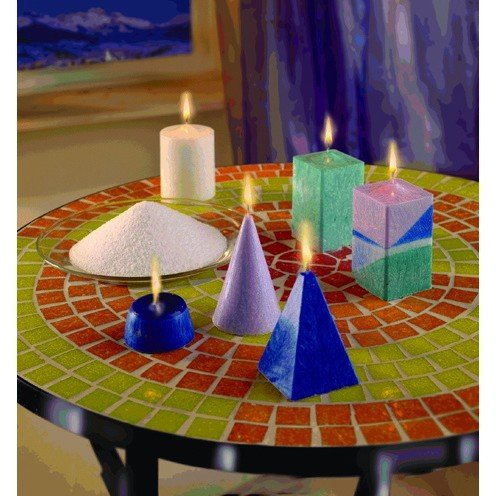 Bougie masse - Cire végétale - Cristal Bougie masse - Cire végétale - Cristal