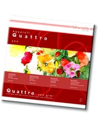 Bloc aquarelle Hahnemühle Quattro 300g Mat Bloc aquarelle Hahnemühle Quattro 300g Mat