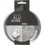 Fil d'aluminium - 1 mm - argent - 16 m