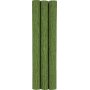 Papier crpon - vert feuille - 3 feuilles