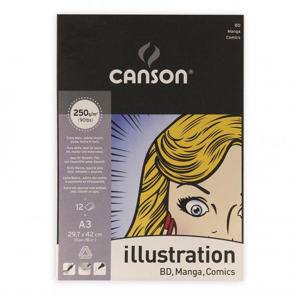 Canson Illustration Extra Blanc 250g