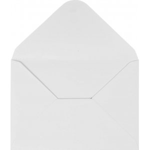 Enveloppe - blanc - 11,5 x 16 cm - 10 pcs Enveloppe - blanc - 11,5 x 16 cm - 10 pcs