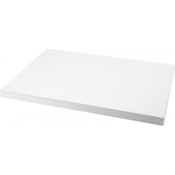 Carton color - blanc - A2 - 250 g - 100 feuilles