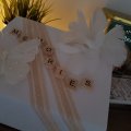 Image client Pastille adhésive 5 x 5 x 3 mm / 10 x 14 cm - blanc 560 pcs. double face