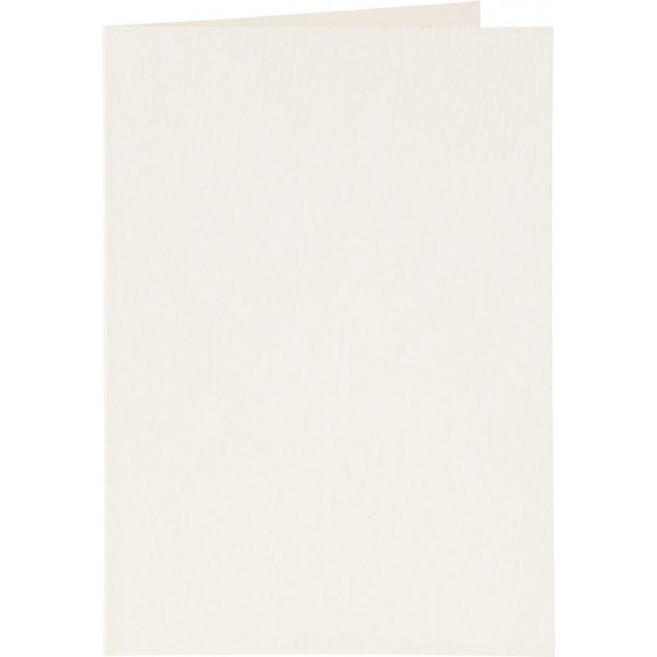Cartes et enveloppes - blanc cassé - 11,5 x 16,5 cm - 6 sets Cartes et enveloppes - blanc cassé - 11,5 x 16,5 cm - 6 sets