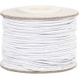 Cordon lastique 1 mm - blanc - 25 m