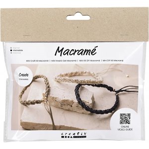 Mini Kit DIY Macramé, Bracelet Mini Kit DIY Macramé, Bracelet