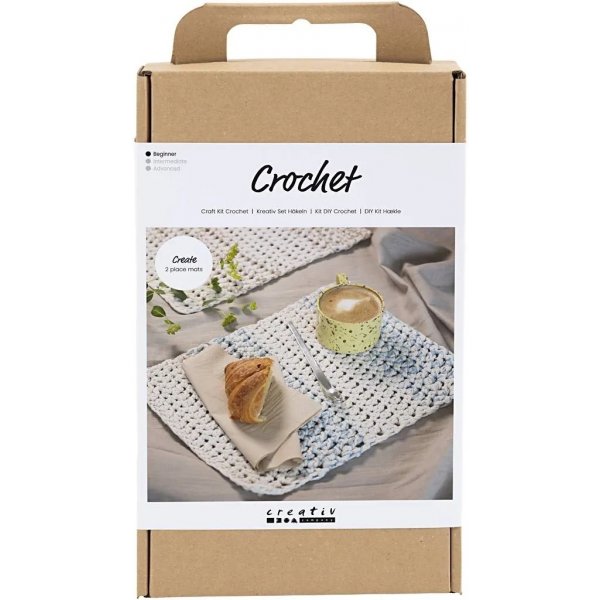 Kit DIY Crochet, Set de Table