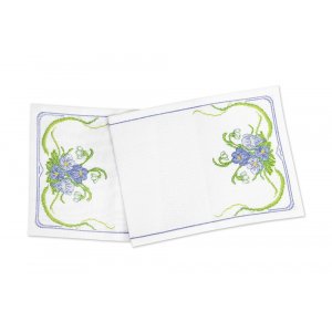 Kit de broderie Runner - Korkus et perce-neige Kit de broderie Runner - Korkus et perce-neige