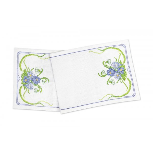 Kit de broderie Runner - Korkus et perce-neige