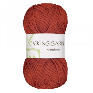 Fil Viking Bambou 50g - Orange brûlé (653) Fil Viking Bambou 50g - Orange brûlé (653)