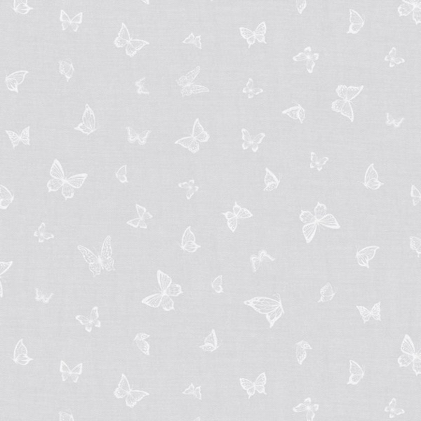 Bche PVC Papillon - Gris