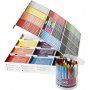 Crayons Colortime - couleurs mélangées - 12 x 24 pcs