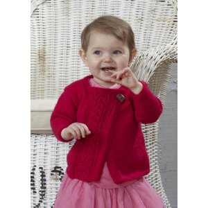 Patron tricot - Cardigan cache-c?ur avec bordure en dentelle Patron tricot - Cardigan cache-c?ur avec bordure en dentelle