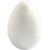 Oeufs Frigolit - Blanc - H10 cm - 5 pcs Oeufs Frigolit - Blanc - H10 cm - 5 pcs