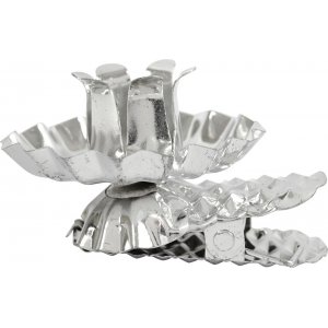 Clips lumineux - argentés - Ø40 mm - 8 pcs Clips lumineux - argentés - Ø40 mm - 8 pcs