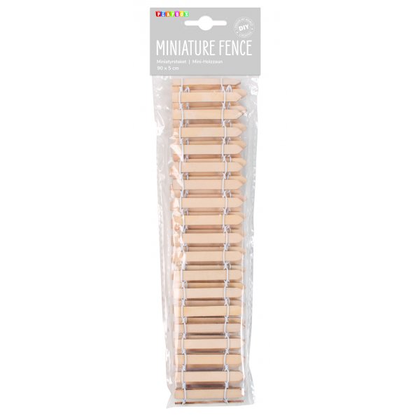 Cl�ture miniature en bois
