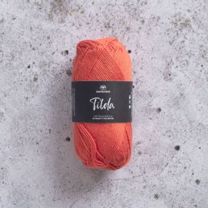Fil Tilda Black Sheep 50g - Mandarine Fil Tilda Black Sheep 50g - Mandarine