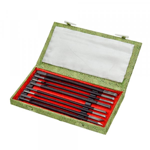 Burin  pierre ollaire 15 cm - 8 pices