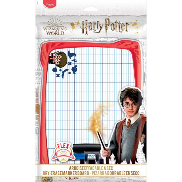 Harry Potter - Tableau blanc avec accessoires