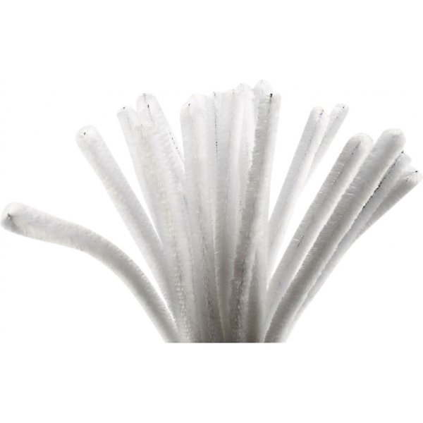 Cure-pipe - Ø9 mm - blanc - 25 pcs Cure-pipe - Ø9 mm - blanc - 25 pcs
