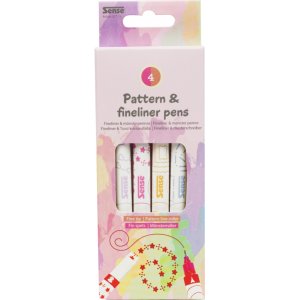 Crayons à motifs 4P Crayons à motifs 4P