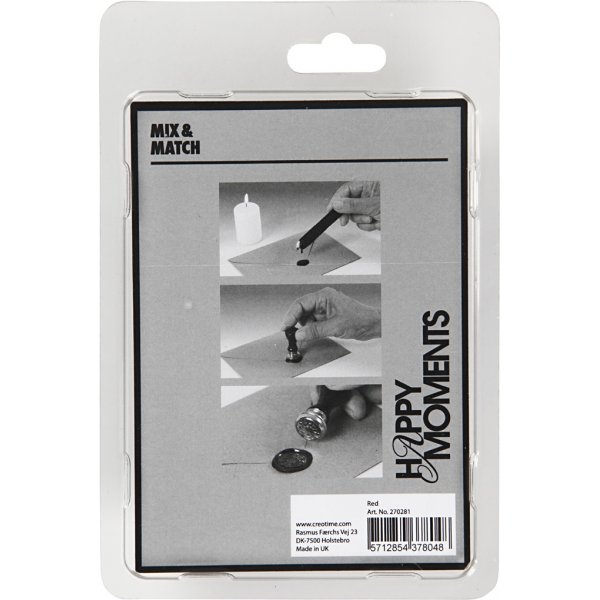 Vernis et joint - rouge