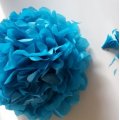 Image client Papier de soie 50 cm x 5 m - Bleu clair 22 g/m²