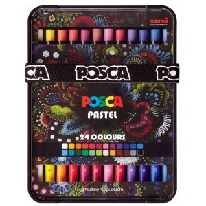 Posca KPA-100 - Pastel - 24 pièces Posca KPA-100 - Pastel - 24 pièces