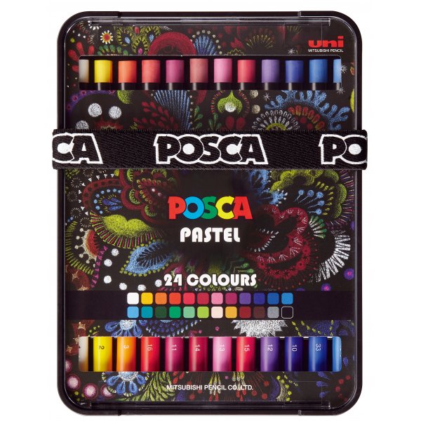 Posca KPA-100 - Pastel - 24 pices