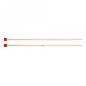 Aiguilles à tricoter Basix Bouleau - 25 cm Aiguilles à tricoter Basix Bouleau - 25 cm